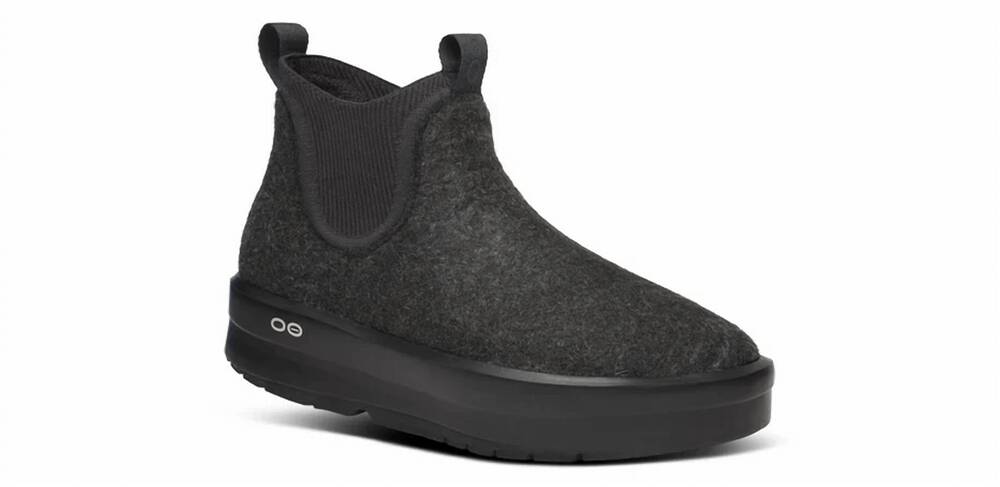 NEW OOFOS women's oomega londoner in black